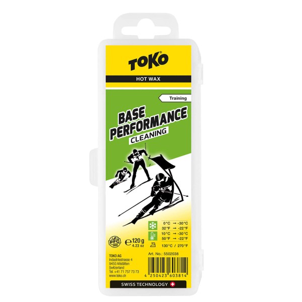 Toko Reinigungswachs Base Performance Cleaning Wax weiß 120g Level 1