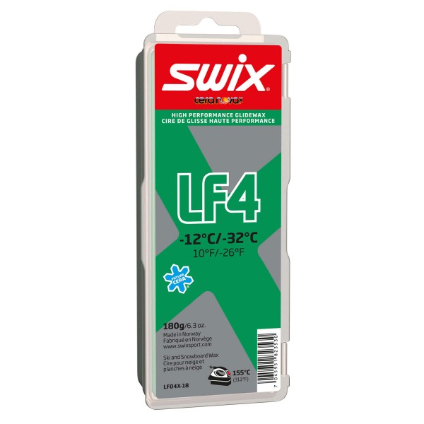 Swix LF4X grün 180g Rennwachs