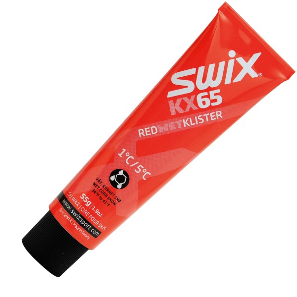 Swix KX65 RED KLISTER +5 BIS +1° 55g Langlauf Steigwachs